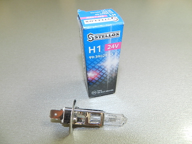 Лампа галогенная H1 24V 70W нов.