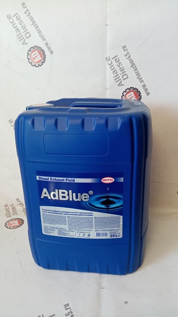 Жидкость ADBLUE 20KG (водный раствор мочевины) нов.