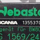 Блок управления автономным отопителем (автономка) б/у 1355370 для Scania (Скания) Webasto - 2