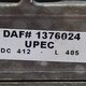 Педаль газа б/у 1376024 для DAF (Даф) - 2
