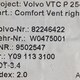 Дефлектор обдува кабины б/у 82246422 для Volvo (Вольво) - 2