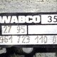 Кран стояночного тормоза (ручник) б/у  9617231100 для DAF (Даф) WABCO - 2