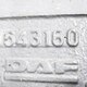 Кронштейн крепления передней рессоры задний лев. б/у 1643160 для DAF (Даф) - 1