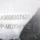 Пластиковая крышка торпеды б/у A9606807480 для Mercedes-Benz (Мерседес) MB - 1