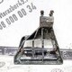 Кронштейн корпуса подножки алюм. лев. б/у 1605932 / 1641630 для DAF (Даф) - 1