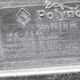 Решетка радиатора нижняя (борода) широкая б/у 1635710 / 1635802 / 1697553 / 1742545 / 1790428 для DAF (Даф) - 2