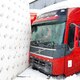 кабина  б/у \ Цвет Красный. 1й Комплектации. Кабина GLOBETROTTER. Дверь левая немного замята.