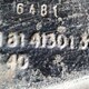 Кронштейн серьги передней рессоры задний лев./прав. б/у 81413013267 / 81419013289 / 81413013289 для MAN (Ман) - 1