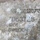 Ступень корпуса ступеней верхняя лев./прав б/у 1063726 для Volvo (Вольво) - 2