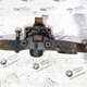 Кронштейн пневморессоры задний, лев.(лыжа) б/у 81436303149 для MAN (Ман) - 1