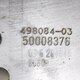 Плита двигателя передняя ГРМ б/у 22190294 / 50008376 для Volvo (Вольво) - 1