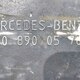 Крышка инструментального ящика левая б/у 9408900576 для Mercedes-Benz (Мерседес) - 2