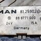Реле свечей накала б/у 81259020441 / 898771000 / 81259020404 для MAN (Ман) - 1