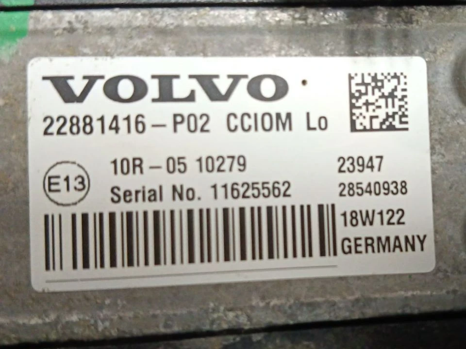 Блок управления светом CCIOM б/у 22881416 для Volvo (Вольво) - 2